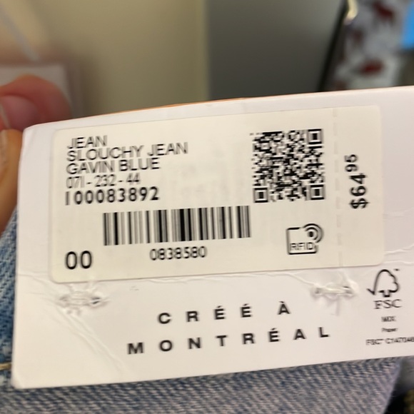 Garage Denim Jeans size 00/23 color Gavin blue - Picture 3 of 3